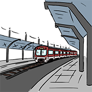 railway station
